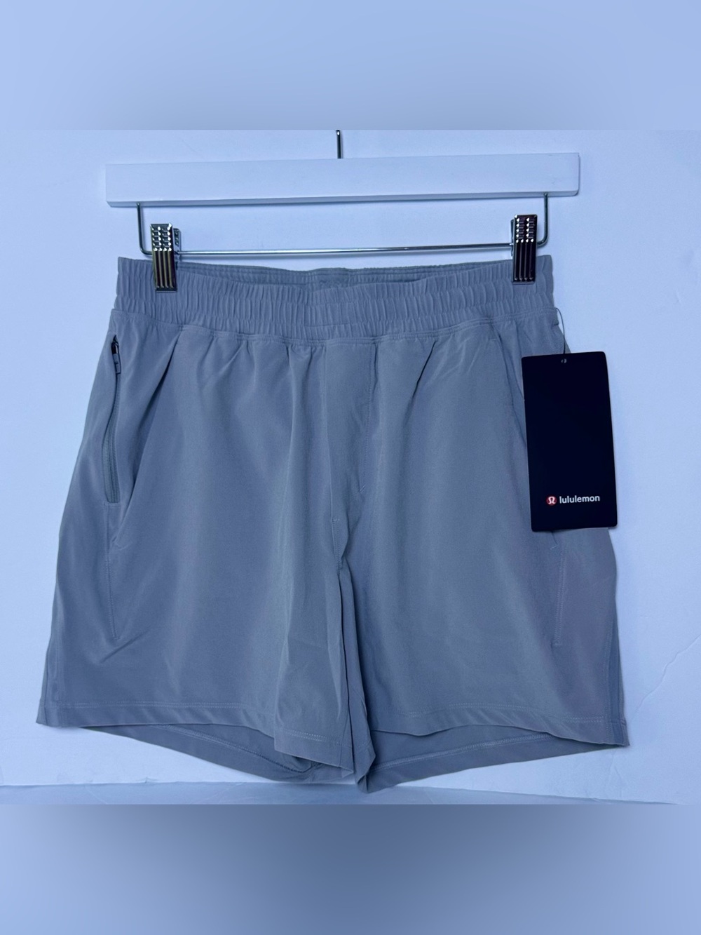 Lululemon Pace Breaker Shorts 5” Silver Drop Gray Men’s XS NWT